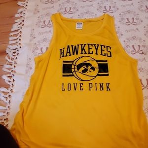 Victoria secret pink  Iowa  Hawkeye  tank top
